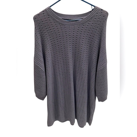 Art of Rhetoric Oversized Sweater Knit Relaxed Fit Gray Blue Size XL New - Picture 1 of 4